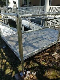 Aluminum Scooter Wheelchair Handicap Ramp, 30' Ramp, with 3 Platform, Pick Up Only