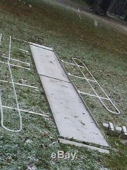 Aluminum Scooter Wheelchair Handicap Straight Ramp, 22' Long, Pick Up Only