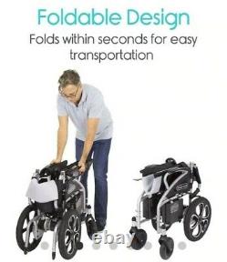 Approved Dealer NEW VIVE Compact FOLDING/DURABLE Electric Mobility Wheelchair