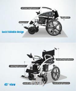Automated Mobile Electric Wheelchair Folding Lightweight Power Mobility Scooter