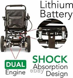 Automated Mobile Wheelchair Lightweight Fold Electric Wheelchair Power Scooter