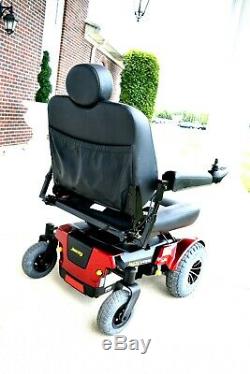 Bariatric power chair Jazzy 1450 pristine unit new 75 amp batteries mint cond