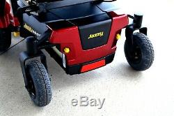 Bariatric power chair Jazzy 1450 pristine unit new 75 amp batteries mint cond