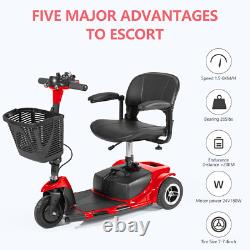 Big 3 Wheel Mobility Scooter Electric Powered Mobile Folding Electric Wheelchair