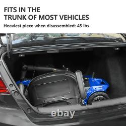 Big 3 Wheel Mobility Scooter Electric Powered Mobile Folding Wheelchair Device