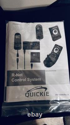 Blue Quickie Q300M Mini Mobility Scooter Use One Time? Needs New Batteries