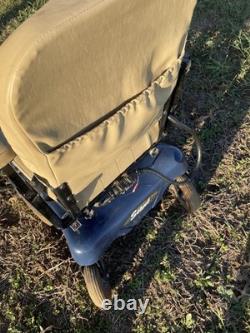 Blue pace saver scout mobility scooter