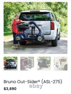 Bruno ASL-275 Electric Wheelchair/Scooter Tow Lift Carrier