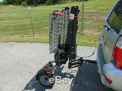 Bruno Chariot ASL-700 Power Wheelchair Scooter Lift Trailer 350lb Capacity NICE