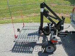 Bruno Chariot ASL-700 Power Wheelchair Scooter Lift Trailer 350lb Capacity NICE