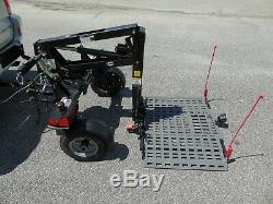 Bruno Chariot ASL-700 Power Wheelchair Scooter Lift Trailer 350lb Capacity NICE