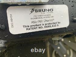 Bruno Chariot Electric Wheelchair Scooter Lift 350 lb Lift Capacity