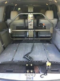 Bruno Mobility inside Chair Lift fits minivans with tie downs & guard VFL4000