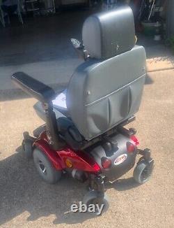 CTM MINI POWER CHAIR with Charger and HS-2850 Users Manual Burgundy Color