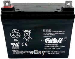 Casil 12V 33ah 35AH Jazzy Select GT Power Chair Scooter Battery 2 Pack