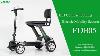 Compact Folding Electric Mobility Scooter Fdb05a Jbh