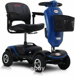 Compact Mobility Scooter with Windshield LED Light Electric Travel Wheel Chair