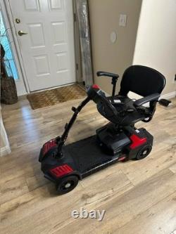 Drive Medical SCOUTLT4-EXT Spitfire Scout 4 Mobility Travel Scooter RED