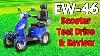 E Wheels Ew 46 Scooter Test Drive U0026 Review Video