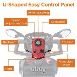 ENGWE 4 Wheel Mobility Scooter All Terrain Electric Scooter for Adult Senior