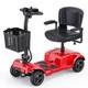 Engwe 4 Wheel Powered Mobility Scooter 250w Heavy Duty Power Drive For Seniors