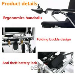 EY3000 Folding Safe Electric Mobility Wheelchair Elderly Disabled Scooter Gift