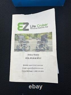 EZ Lite Cruiser mobility power chair DX12