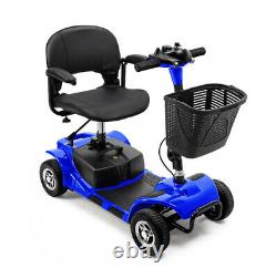 Elderly, Adult Electric Scooter 4 Wheels Mobile Powered Wheelchair For Travel