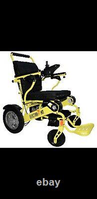 Electra 7 Heavy Duty wide Portable Folding Electric Wheelchair