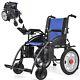 Electric Foldable Motorized Wheelchair Scooter Dual Motors Adjustable Mobility