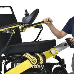 Electric Folding Wheelchair Elderly Four-wheel Scooter Lightweight Dual Battery