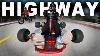 Electric Gokart On Public Highway Sur Ron Powered E Kart Test And Review
