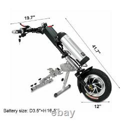Electric Handcycle Scooter Handbike For Wheelchair 48V 350W With10AH Battery