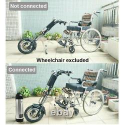 Electric Handcycle Scooter Handbike For Wheelchair 48V 350W With10AH Battery