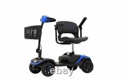 Electric Mobility Scooter 4 Wheel Compact Scooter Powered Wheel Chair Scooter