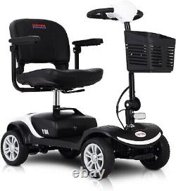 Electric Mobility Scooter Power Wheel Chair Electric Device Compact for Travel
