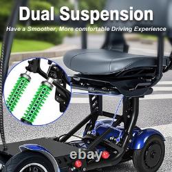 Electric Mobility Scooter for Seniors 4 Wheels Scooter for Adult Outdoor Driving