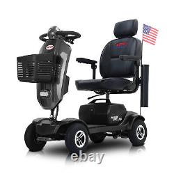 Electric Power Mobility Scooter 4 Wheel 300W Travel Wheelchair Drive for Seniors