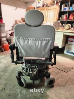 Electric Power Wheelchair Mobility Chair Works Great Condition Quantum 1121