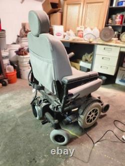 Electric Power Wheelchair Mobility Chair Works Great Condition Quantum 1121
