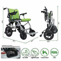 Electric Power Wheelchair Mobility Scooter Ultra-Lightweight Power Wheelchair US