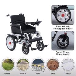 Electric Recline Electric Wheelchair Mobility Chair Folding Electric Wheelchair