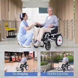 Electric Recline Electric Wheelchair Mobility Chair Folding Electric Wheelchair