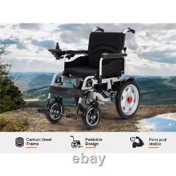 Electric Recline Electric Wheelchair Mobility Chair Folding Electric Wheelchair