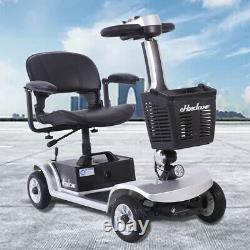 Electric Scooter 4 Wheel Folable Wheelchair For Elderly And Disabled Adults Kids