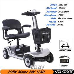 Electric Scooter 4 Wheel Folable Wheelchair For Elderly And Disabled Adults Kids