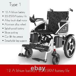 Electric Scooter Four-wheel Wheelchair Automatic Foldable And Portable Disabled