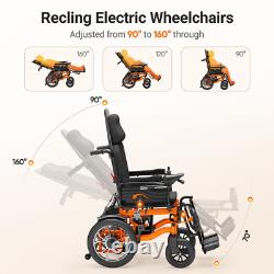 Electric Wheelchair Adults Reclining Foldable Lightweight Scooters Aid Motorized Electric Wheelchair Adults Reclining Foldable Lightweight Scooters Aid Motorized
