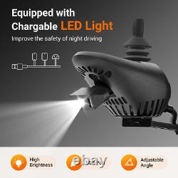 Electric Wheelchair Adults Reclining Foldable Lightweight Scooters Aid Motorized