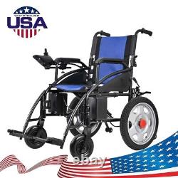 Electric Wheelchair Dual Motors Foldable Aid 265 lb Mobility Scooter